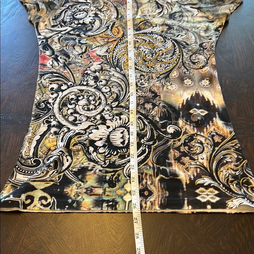 Women's Multicolor Patterned Top - Picture 6 of 7